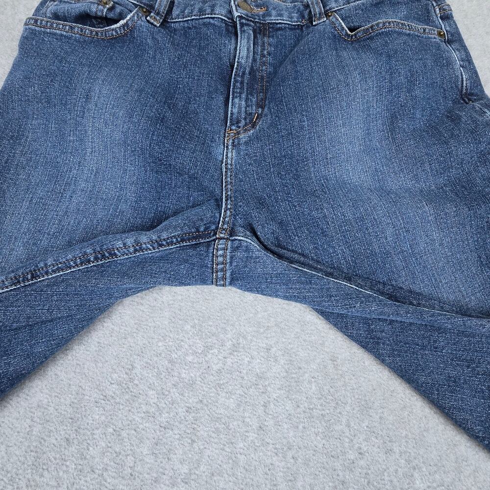 Lauren Jeans Co. Womens Size 12 Medium Wash Bootcut Jeans 32x30 - Picture 5 of 16
